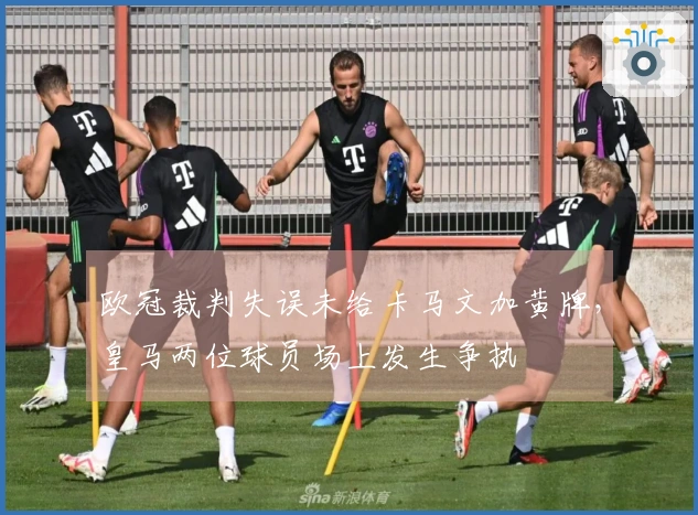欧冠裁判失误未给卡马文加黄牌，皇马两位球员场上发生争执